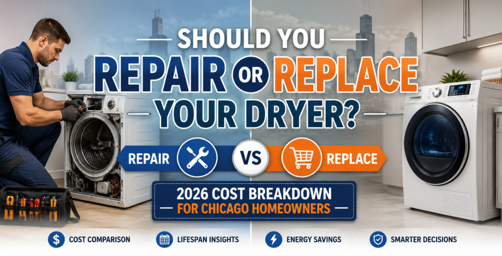 Should You Repair or Replace Your Dryer