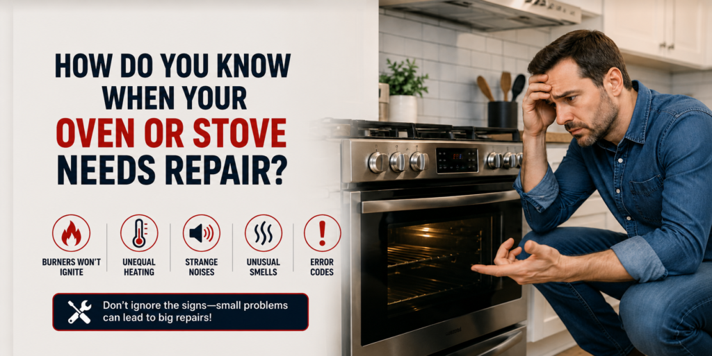 How to tell when your oven needs repair