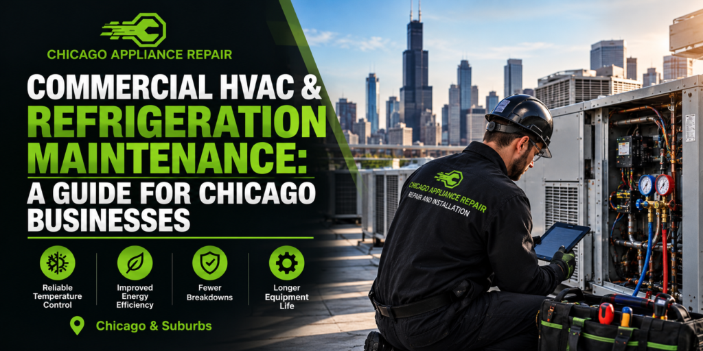 Commercial HVAC and refrigeration maintenance for Chicago businesses
