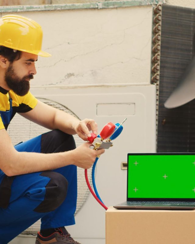 hvac repairing technician